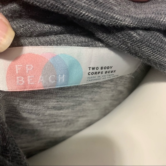 Free People Beach Two Body Corps Deux Cowl Neck Tunic - Picture 3 of 7